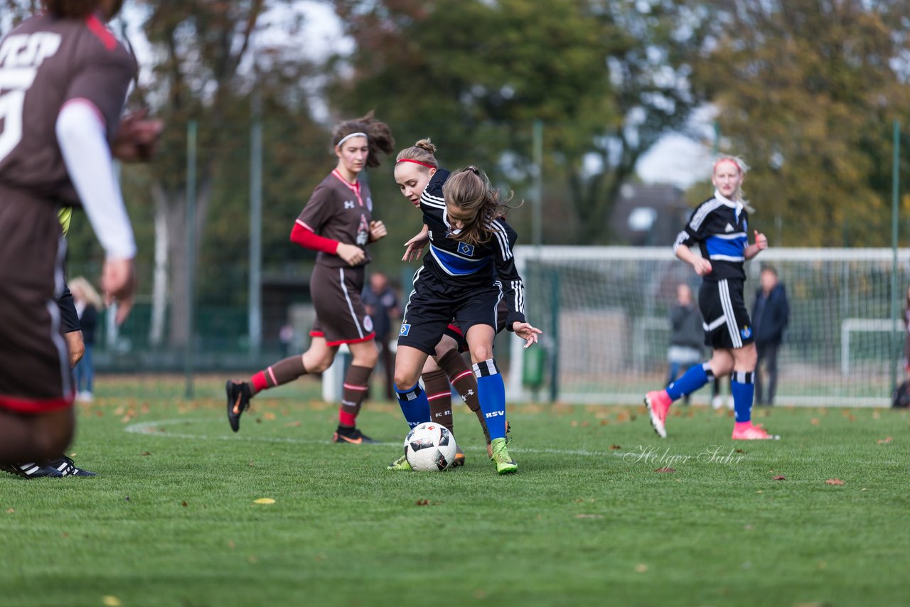 Bild 298 - B-Juniorinnen Hamburger SV - FC St.Pauli : Ergebnis: 1:2